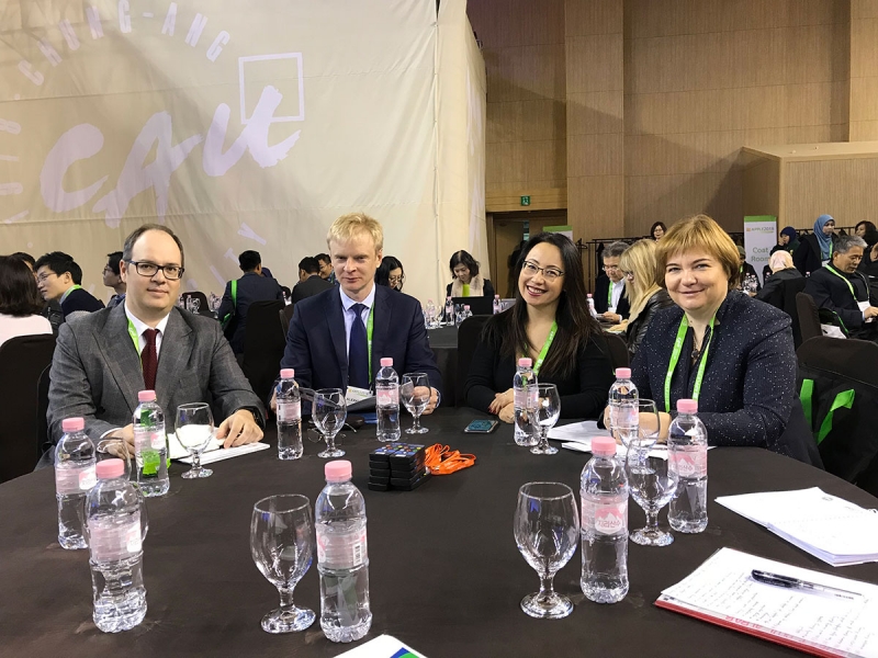 Minin University Delegation Made a Report on the Prestigious International QS-APPLE 2018 Conference