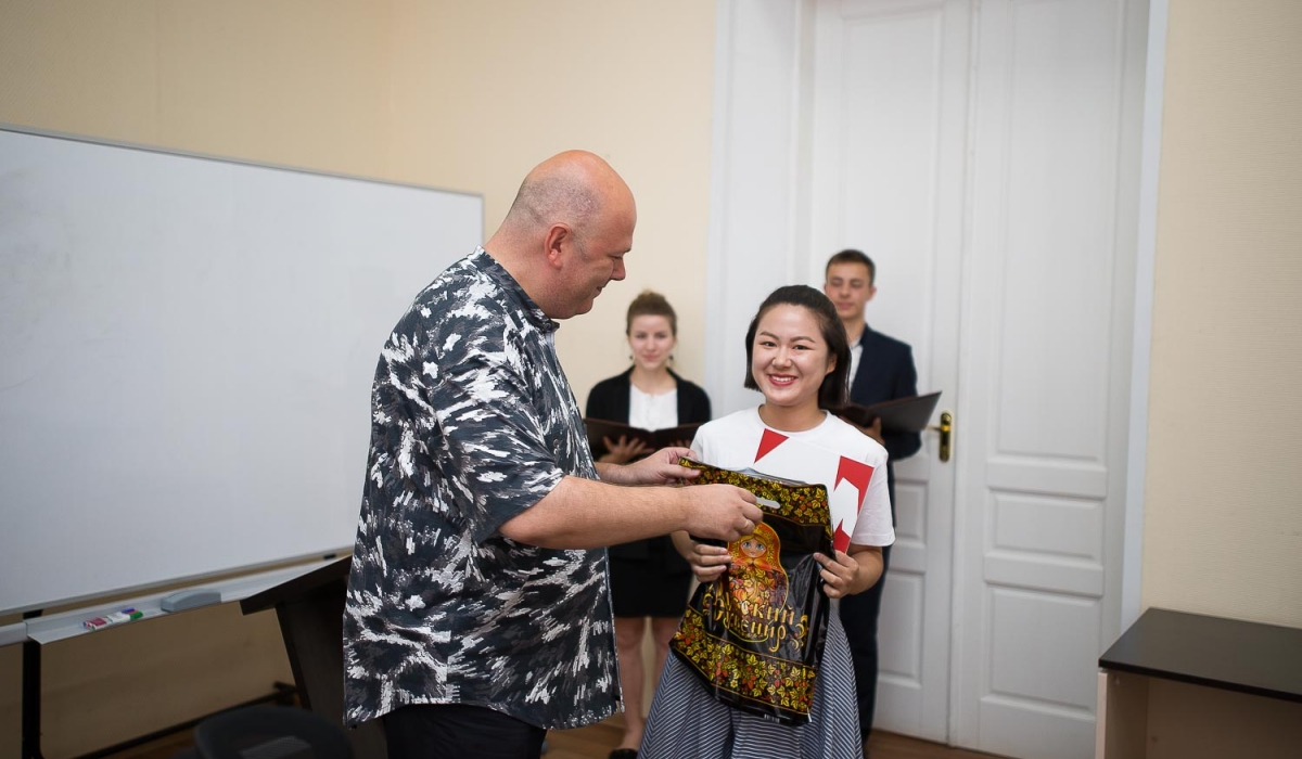 The Closing Ceremony of the Russian language and Culture summer school was held in Minin University for the students of Anhui Normal University (ANU)