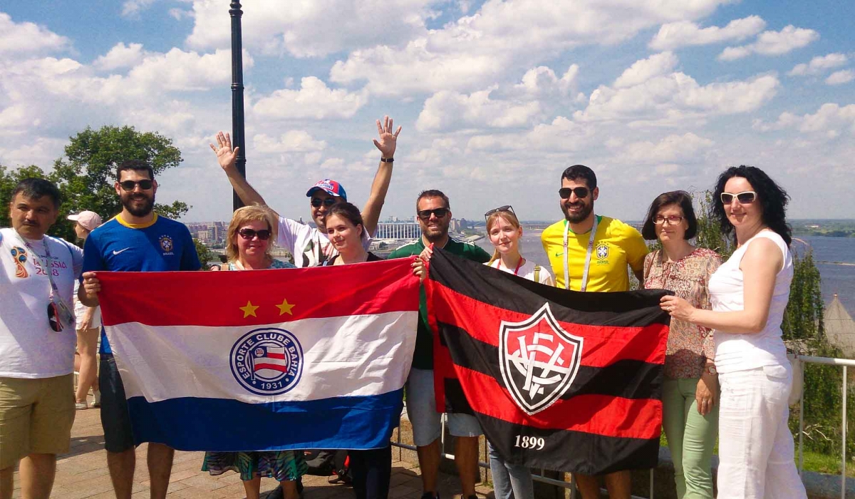 The Students of Minin University have organized free walking tours for more than 200 foreign guests of the Football World Cup