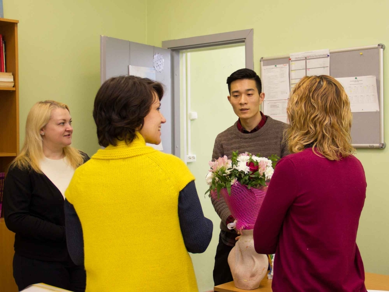 Chinese language teacher arrives at Minin University