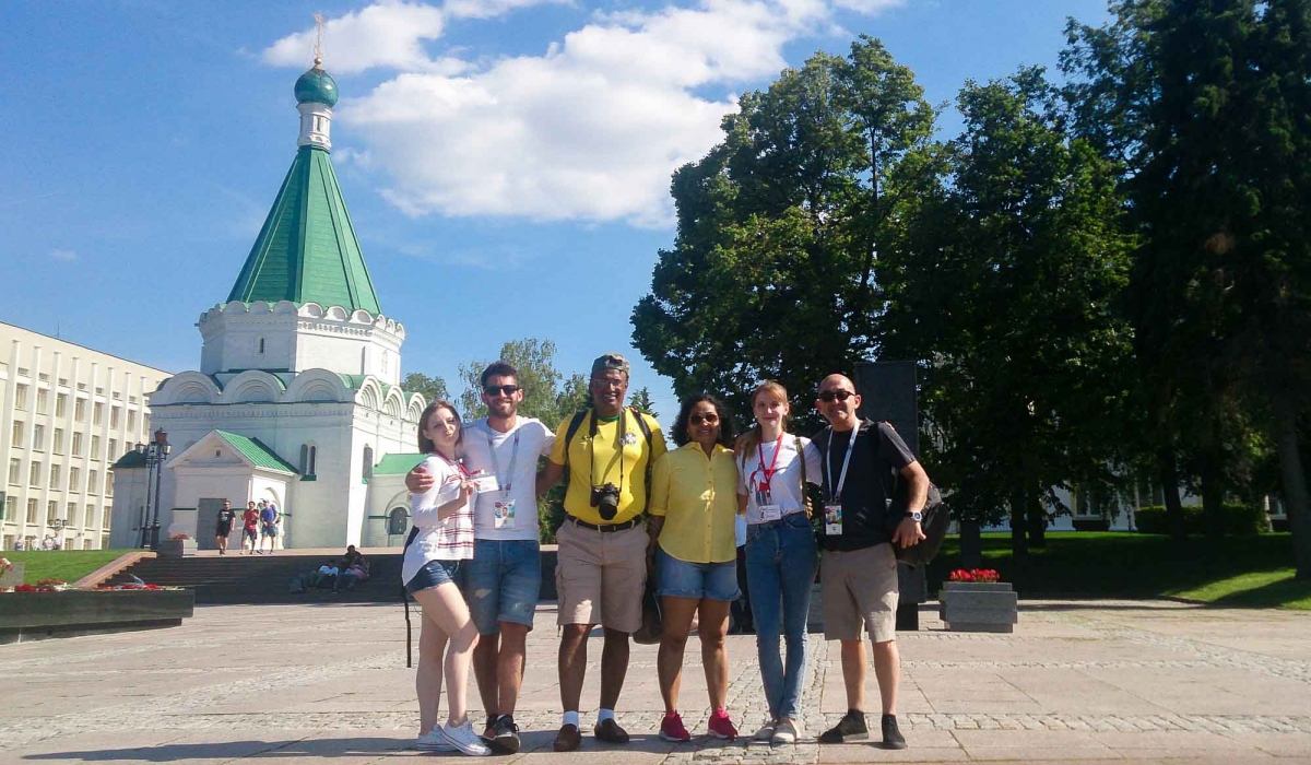 The Students of Minin University have organized free walking tours for more than 200 foreign guests of the Football World Cup