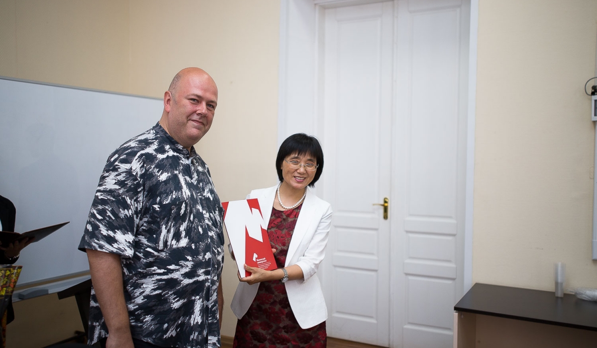 The Closing Ceremony of the Russian language and Culture summer school was held in Minin University for the students of Anhui Normal University (ANU)