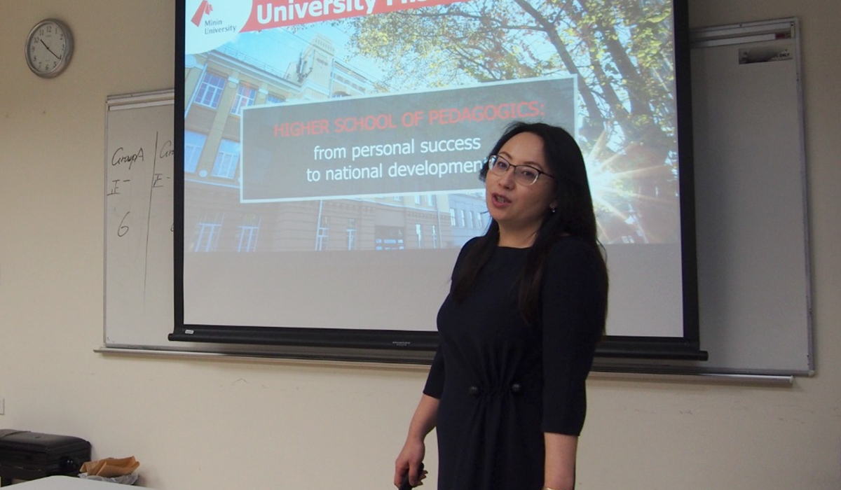 Advisor to the rector Kim Olga held a course of lectures in the Education University of Hong Kong