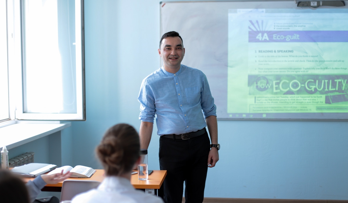 Student from Kazakhstan was engaged in Minin University