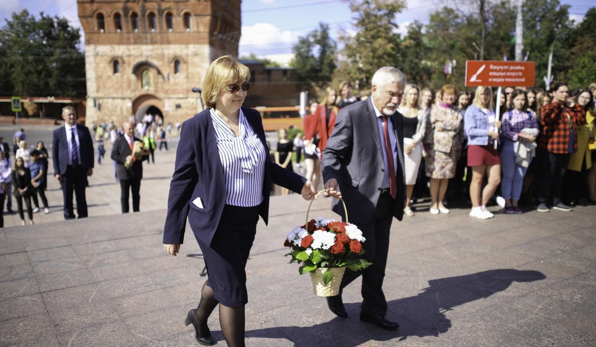 Freshman Day was held at Minin University