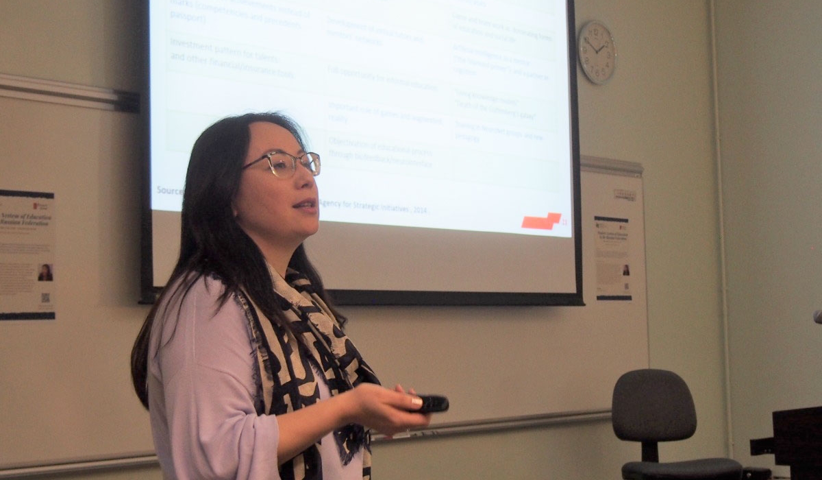 Advisor to the rector Kim Olga held a course of lectures in the Education University of Hong Kong