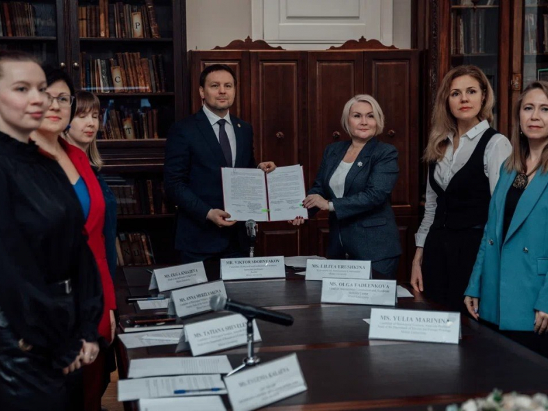 Minin University signs Memorandum with Bhagat Phool Singh Mahila Vishwavidyalaya