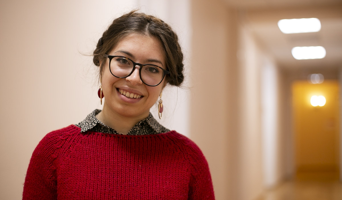 Italian student Rifatto Simona shares her impressions about her studies in Russia: “It's really great that Russian universities provide individual approach to each student”