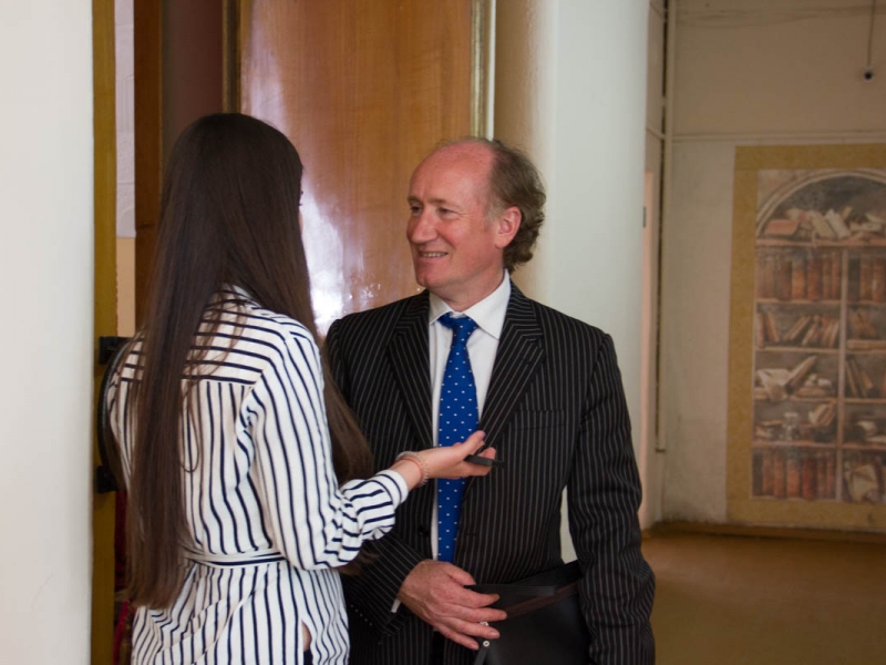 National Geographic representatives deliver lections and presentations at Minin University