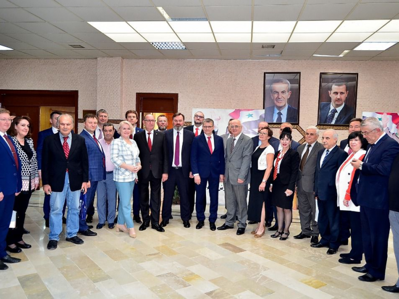 Minin university has signed the memorandum of understanding with Tishreen university in the Syrian Arab Republic.