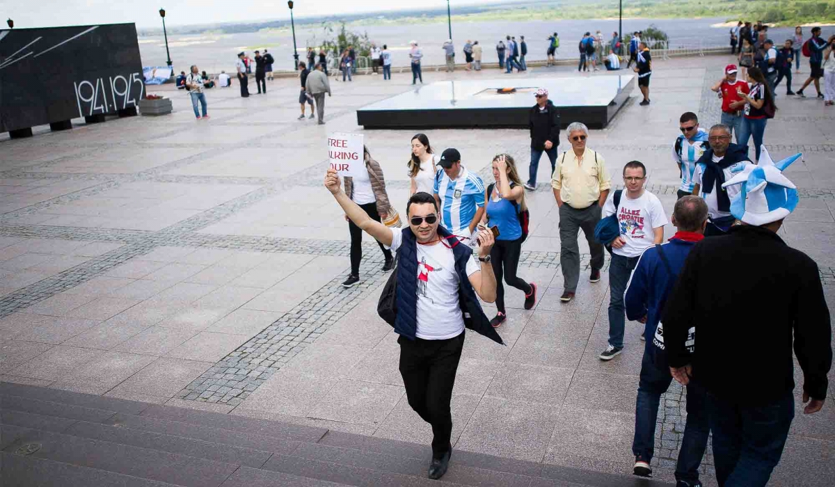 The Students of Minin University have organized free walking tours for more than 200 foreign guests of the Football World Cup