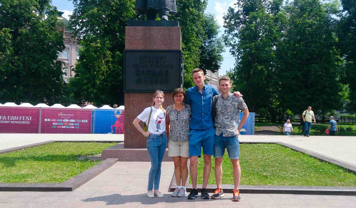 The Students of Minin University have organized free walking tours for more than 200 foreign guests of the Football World Cup