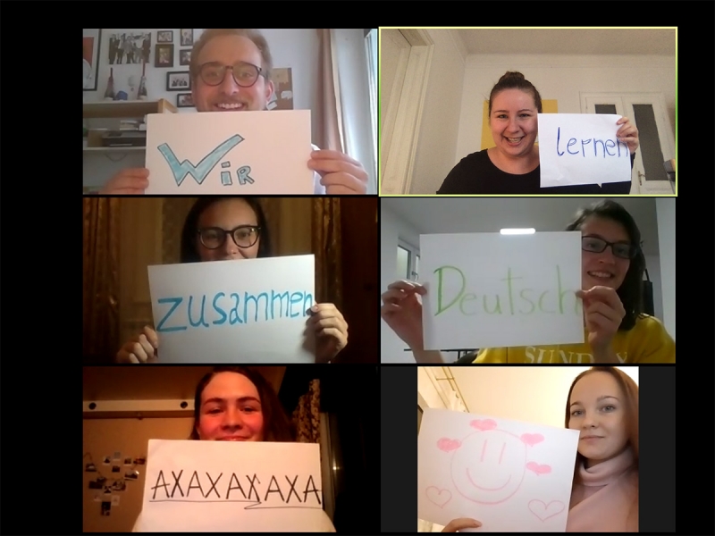 Students of the University of Vienna is taking teaching internship at Minin university