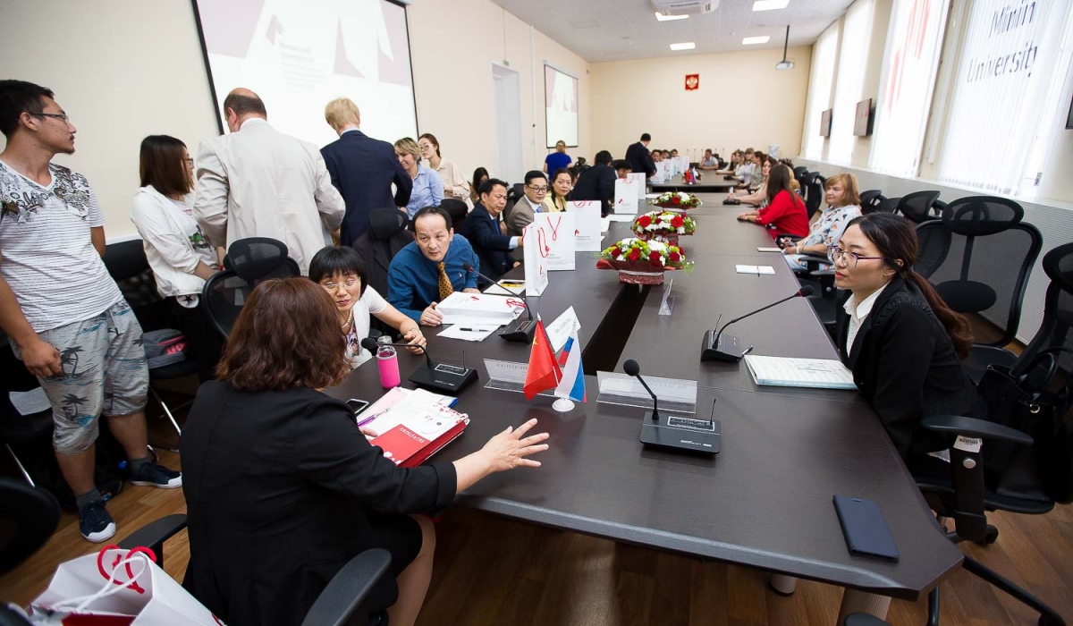 Minin University meets Chinese partners